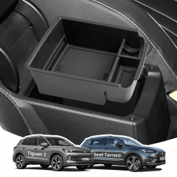 Armlehne Aufbewahrungsbox für VW Tiguan & Seat Tarraco 🚗