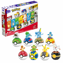 MEGA Pokémon Trainerteam - Spielzeugset 🌟🎮