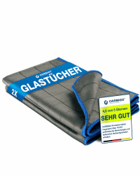 Angebot: Carbigo® 2X Profi Mikrofaser Glastücher 400 GSM 🌟