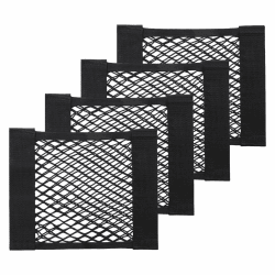 🚗 YOFADCI Kofferraum Netztasche - Auto Aufbewahrungsnetz 4 Stück 30X25cm 🛍️