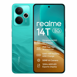Angebot: Realme 14T Smartphone 5G 8+256 GB Grün