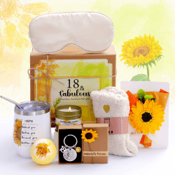 18. Geburtstag Mädchen Sonnenblume Geschenke 🌻