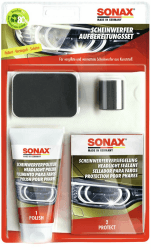 🚘 SONAX Scheinwerfer AufbereitungsSet (85 ml) - Reinigt, poliert und schützt!