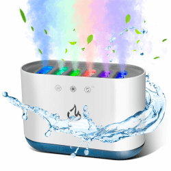 🌬️ AiQInu Luftbefeuchter 900ML mit LED-Lichtern