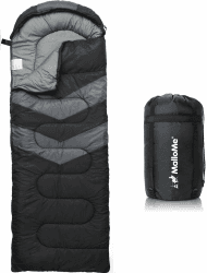 MalloMe Schlafsack Outdoor - Schlafsack für Erwachsene und Kinder - Winterschlafsack ⛺️❄️