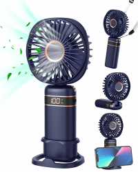 🌬️🔋💨 FAPPEN Handventilator | Tragbarer USB-Handventilator | Faltbarer Mini Ventilator