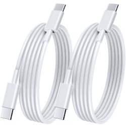 🔋📱 USB C auf USB C Kabel 2Pack 100W 1.8M USB C to USB C Schnellladekabel 📱🔋