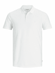 👕 JACK & JONES Herren Poloshirt in Weiß 🛍️