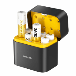 Zepath 8xAA Wiederaufladbare Lithium Akkus mit Ladegerät 🚀