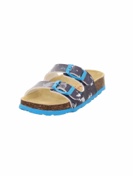 🌟 Superfit Jungen Fussbettpantoffel Pantoffeln 31 EU Blau Mehrfarbig 8140 🌟