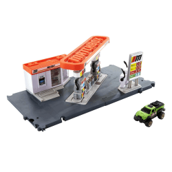 🚗🏪 Matchbox GVY84 Tankstellen Spielset - Spielzeug für Kinder ab 3 Jahren