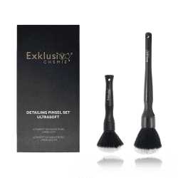 Exklusiv Chemie Detailing Pinsel Set Ultrasoft | Auto Reinigungspinsel 2er Set | Für empfindliche Oberflächen | Professionelle Autopflege 🖌️