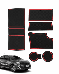 LANGBEAN Antirutschmatten für Peugeot 208 e-208 2008 e-2008 2020-2024 2025 🚗