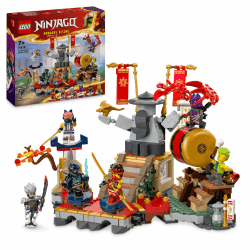 LEGO NINJAGO Turnier-Arena Abenteuer-Spielzeug für Kinder 🥷🐉🏆