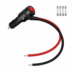 RIIEYOCA 12V 24V Zigarettenanzünder Stecker Adapter 🚜