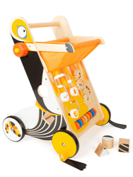 🎉 Tolles Angebot: Kleinkind Lauflernwagen Tukan aus Holz 🦜