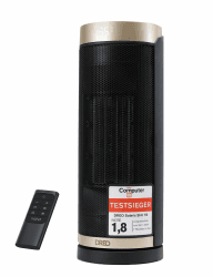 Dreo Heizlüfter Energiesparend mit PTC Keramik - Solaris Slim H3 Gold ⭐