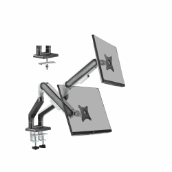 💻🖥️ ETHU Monitor Halterung 2 Monitore für 17-35 Zoll Bildschirm bis zu 13kg