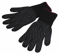 🔥🧤 MasterClass Professionelle Hitzebeständige Sicherheits-Ofenhandschuhe - Schwarz 🔥🧤