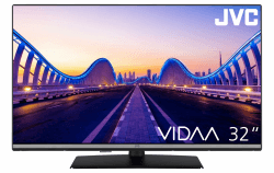 📺 JVC Fernseher 32 Zoll Smart TV VIDAA LT-32VDF5455 Full HD Fernseher, HDR TV Schwarz