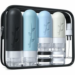 🌟 18 Stück Reiseflaschen Zum Befüllen - Reise Gadgets Set 🧳