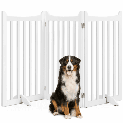 🐶🔒 Yaheetech Absperrgitter Hund Schutzgitter, HxB: 90,5 x 151,5 cm 🐾