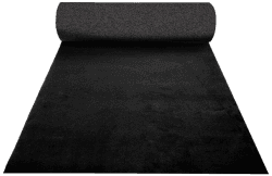 Floordirekt Autoteppich M Kofferraummatte 🚗 Velours-Oberfläche | 100 x 150 cm Schwarz
