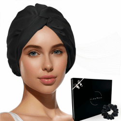 🌙 Flortree Seidenhaube zum Schlafen - Schützt Haare vor Bruch & Spliss 🌟