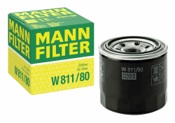 🔥 Angebot: MANN-FILTER W 811/80 Ölfilter für Pkw + Transporter Einzelpack!