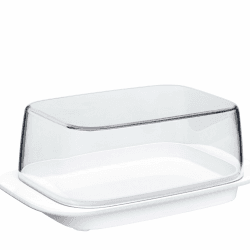 🌟 Mepal 106035030600 Butterdose, Transparenter Deckel, Neue Version, Weiß, 250 g Butter 2. White Neu 🌟