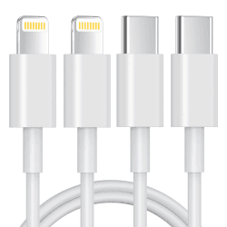 🔌📱 USB C Lightning Kabel 1M 2Pack, [MFi-Zertifiziert] für iPhone - Nur 7.99€!