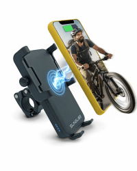 Sunslice Fahrrad Handyhalterung mit integrierter Powerbank und Fahrradlicht 🚴🔋🌙