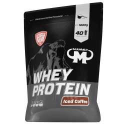 Mammut Nutrition Whey Protein, Iced Coffee mit echtem Kaffee, Molke, Eiweiß, Protein Shake, 1000 g Iced Coffee 1 kg (1er Pack) 🏋️‍♂️🥤