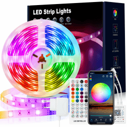 Angebot: VKH LED Strip 10m - RGB LED Band mit Fernbedienung und App