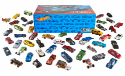 🔥 Hot Wheels Autos Set, 50er Pack - Spielzeugautos Maßstab 1:64 🏎️