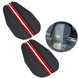 🌟 SHULLIN 2 Paar Universal Auto Rückspiegel Regenschutz 🚗