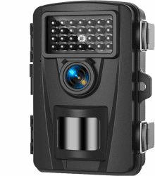 📷🦌 Abask Wildkamera mit Bewegungsmelder Nachtsicht - 940nm LEDs - Wasserdicht 🌧️