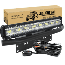 🌟 SKYWORLD 59 cm 480W LED Arbeitsscheinwerfer Bar 12V 24V Spot-Flood-Kombistrahl 🚚