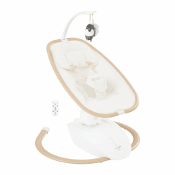👶 Babymoov Babyschaukel Swoon Hoop Sand - Elektrische Babywippe 🎵 | Deal des Tages!
