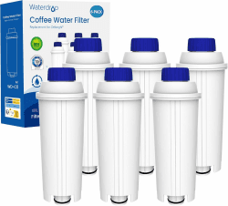 🌊 Waterdrop Filterkartuschen für De'Longhi® Kaffeemaschinen - Ersatz für DLSC002