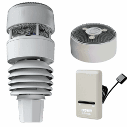 🌤️🌧️🌬️ ECOWITT GW1210 WIFI Wetterstation & Gateway GW1200 + WS90 7 in 1 Außensensor