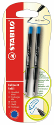 STABILO Kugelschreibermine - Ballpoint Refill - 2er Pack - blau 😍🖊️