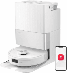 🤖 Roborock Qrevo Master Saugroboter mit Wischfunktion & Hebarem Wischmopp, Saugkraft von 10.000 Pa 🧹