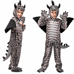 🦖🎃 XIEXIESHER Halloween Dinosaurier Kostüm für Kinder 🎉🦕