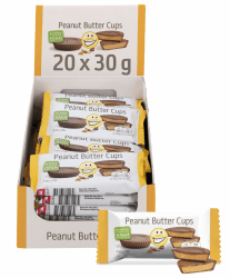 EASIS Peanut Butter Cups Ohne Zuckerzusatz | Erdnussbutter-Törtchen | 20er Pack
