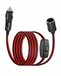 RIIEYOCA 12V 24V Zigarettenanzünder Verlängerungskabel 🚗🔌