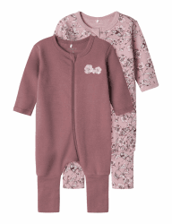 🌟 SALE: NAME IT Girl Schlafanzug 2er-Pack 86 Grape Shake - 22.7€
