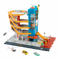 Matchbox Transport-Center Spielset 🚗🚁🍔
