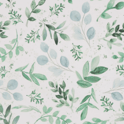 Selbstklebende Tapete Grün Blätter 🌿 44 x 500cm - 12.79€ - Kostenloser Versand