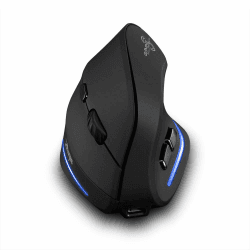 🖱️ Zelotes Maus Kabellos Wiederaufladbar - Ergonomische Wireless Mouse